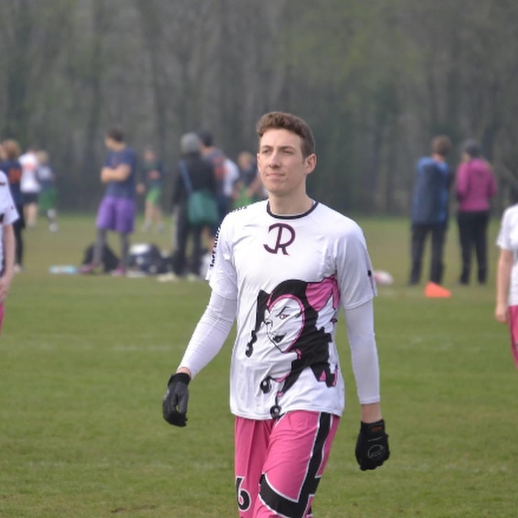 Jarj on the pitch in his team kit