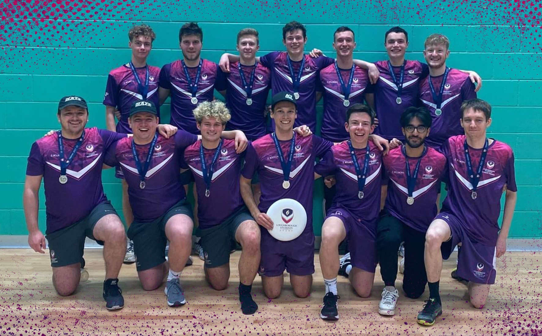 Indoor Men's Nationals (UMIN) Div 2 team photo